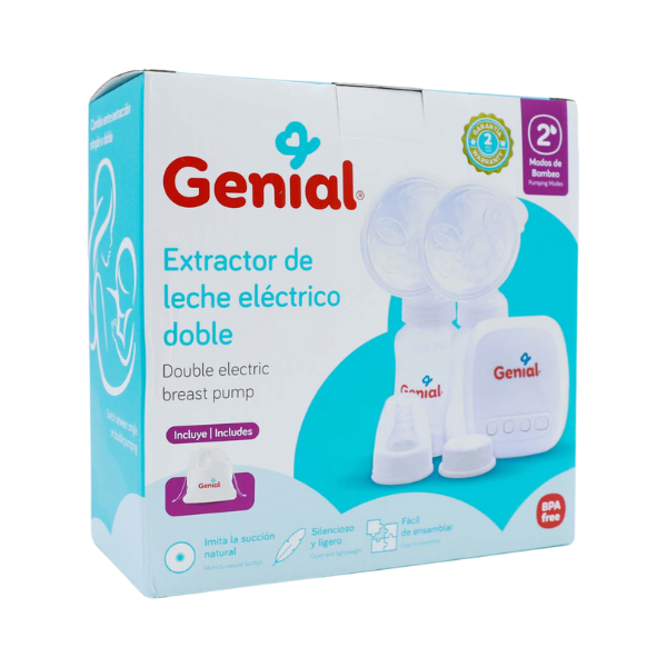 Extractor de Leche Eléctrico Doble – Genial