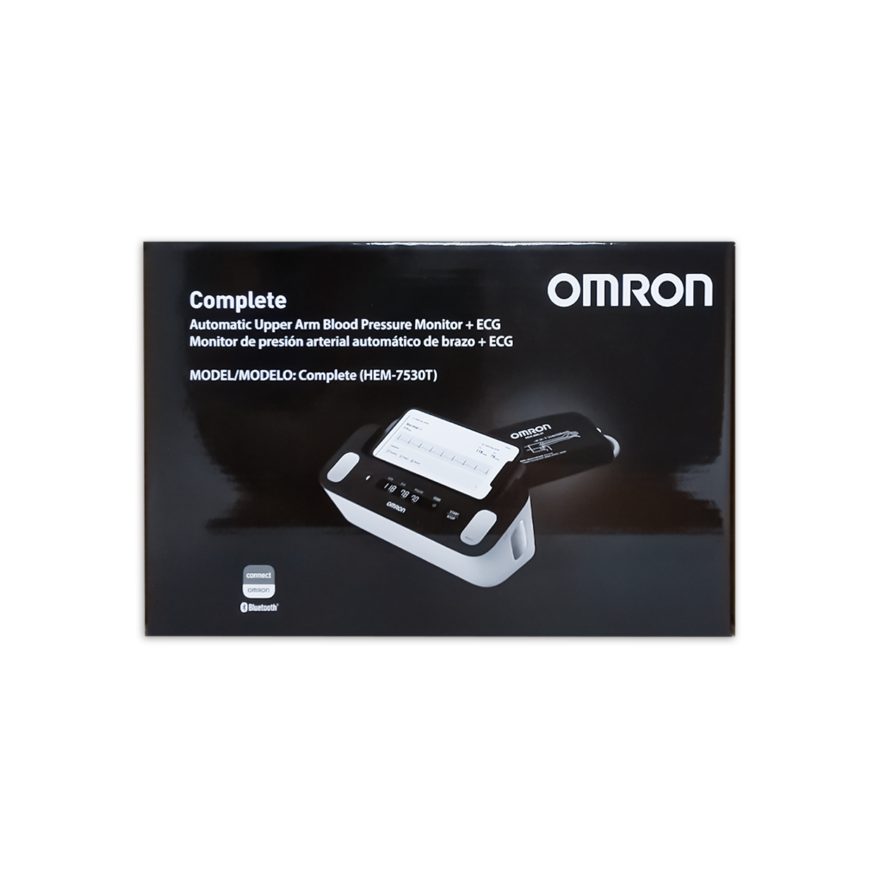 Tensiómetro de Brazo + ECG Complete BT HEM7530T - Omron