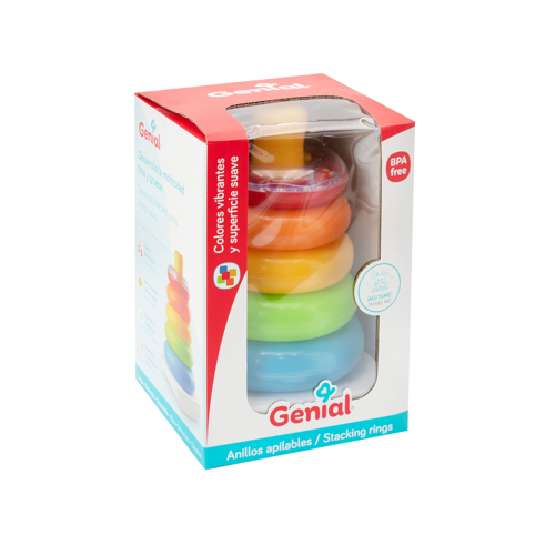 Anillos apilables para niños – Genial