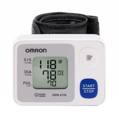 Tensiómetro de Muñeca Omron Control - HEM6124: Conveniente y Preciso para un Monitoreo Frecuente de la Presión Arterial