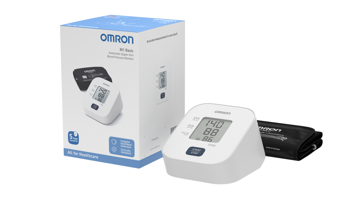 Tensiómetro de brazo HEM-7090-LE M1 Basic - Omron