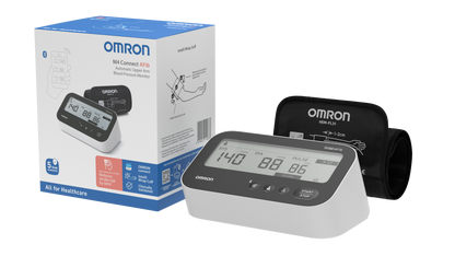 Tensiómetro de brazo HEM-7196T1-FLE M4 Connect AFib - Omron