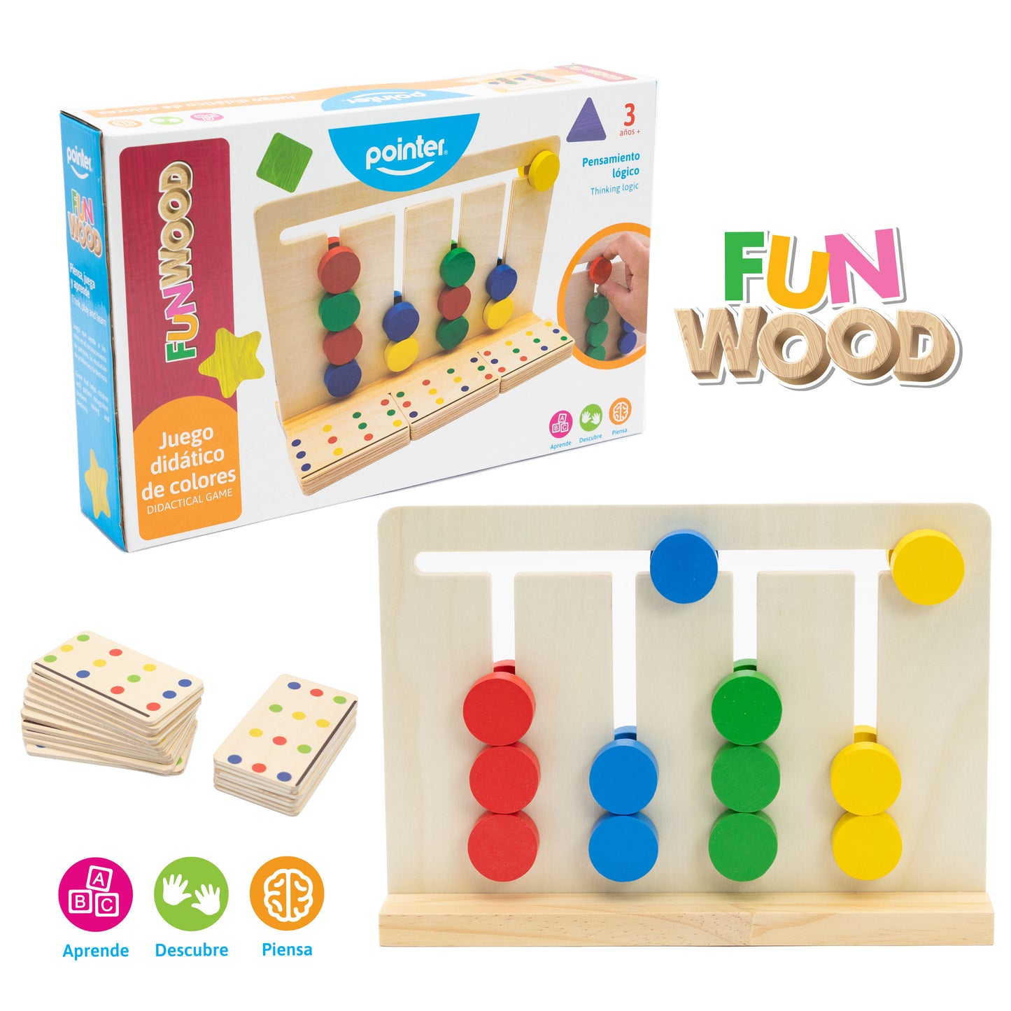 Juego Didáctico de Colores para Niños – Pointer