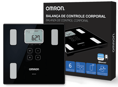 Balanza Omron Control Corporal HBF222T con BT: Monitorización Integral de la Salud - The Care Market