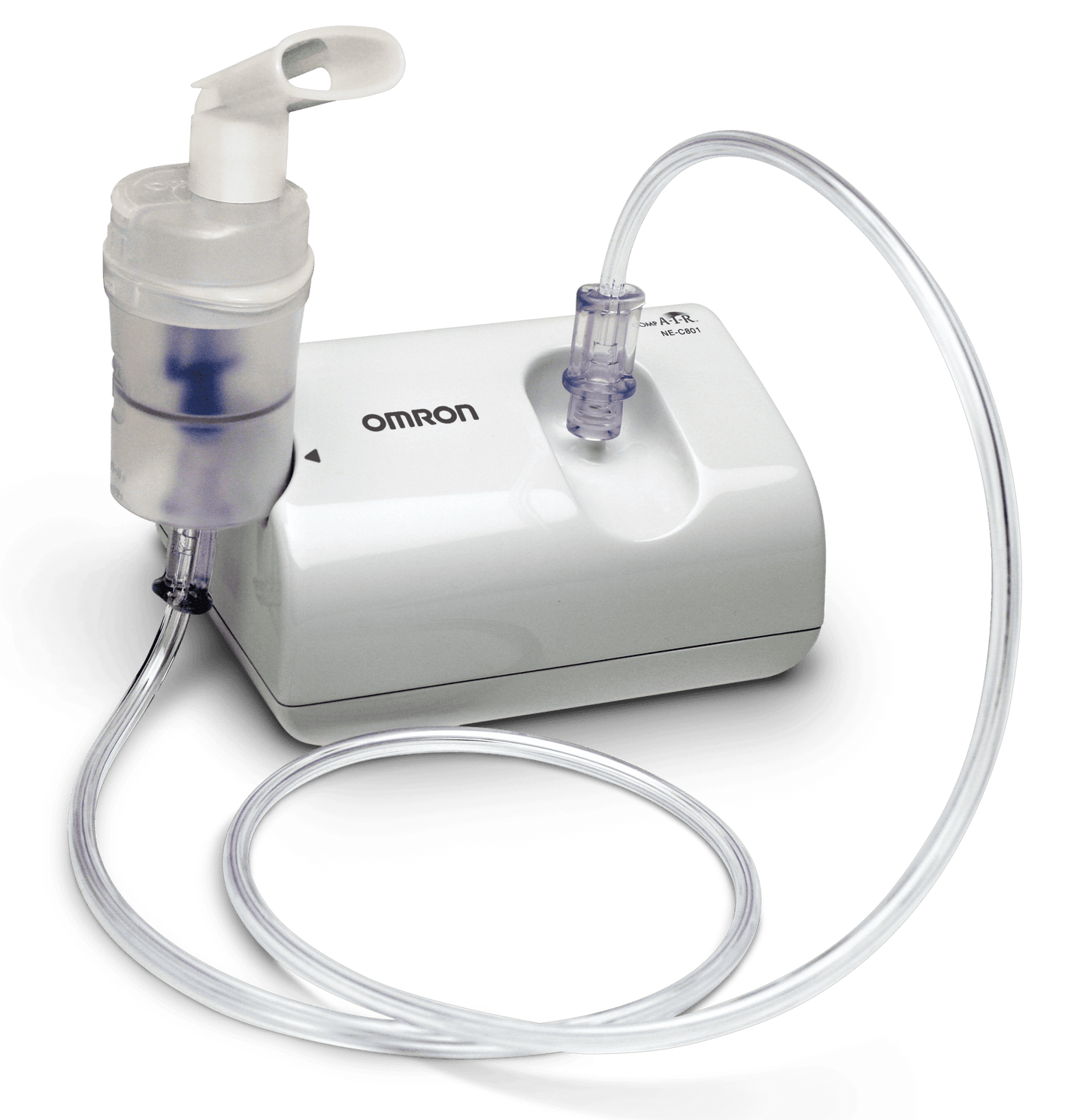 Nebulizador Omron Familiar NEC801LA Compresor: Tratamiento Respiratorio Eficiente y Portátil