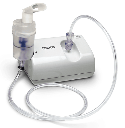 Nebulizador Omron Familiar NEC801LA Compresor: Tratamiento Respiratorio Eficiente y Portátil