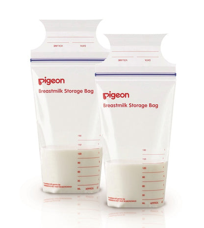 Bolsas de Almacenamiento de Leche Materna - Pigeon (25 Unidades)